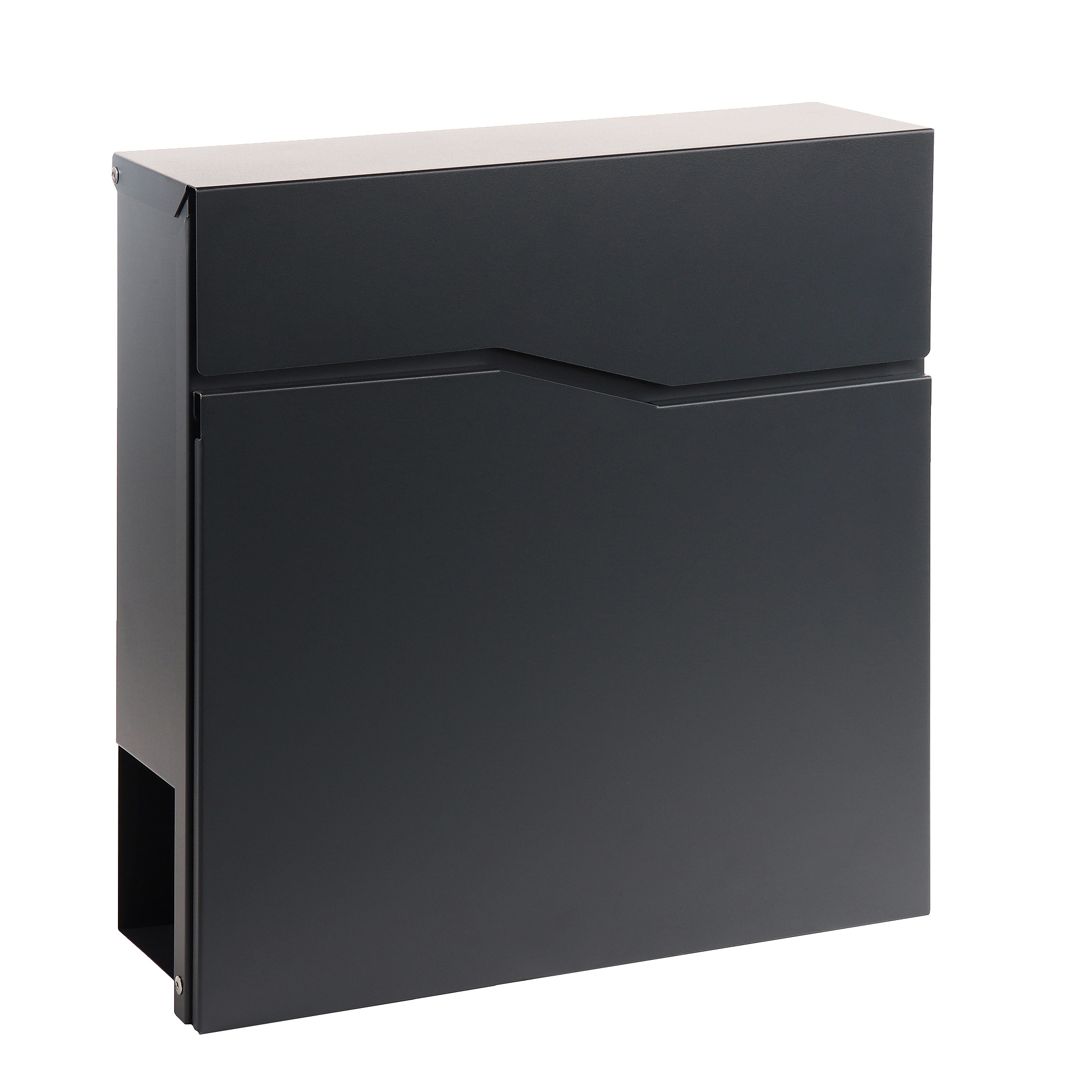 Briefkasten Trelleborg Anthrazit (RAL7016) Zinkstahl mit Zeitungsfach Briefkasten Trelleborg Anthrazit (RAL7016) Zinkstahl mit Zeitungsfach